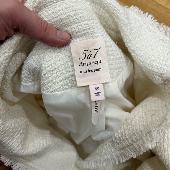 Cinq a sept Khloe blazer size 00 - Picture 5 of 6